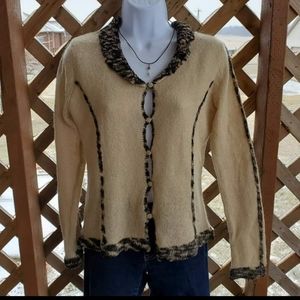 Laura Leigh LTD Sz Small Mohair Cardigan